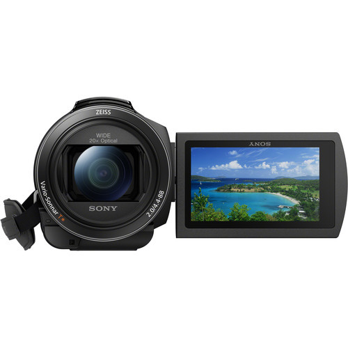 Sony FDR-AX43 4K מבט קדמי