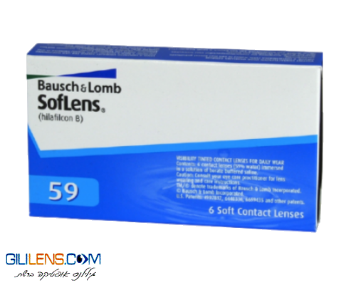 soflens 59 6 pck - עדשות חודשיות Baush and lomb