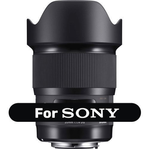 עדשה Sigma 20mm F1.4 DG HSM ART