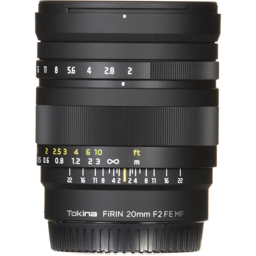 עדשה Tokina FiRIN 20mm f/2 FE MF for Sony E
