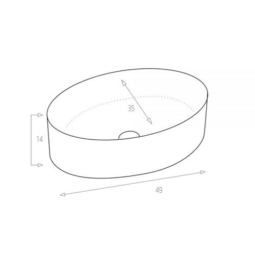 כיור מונח דנה 133070