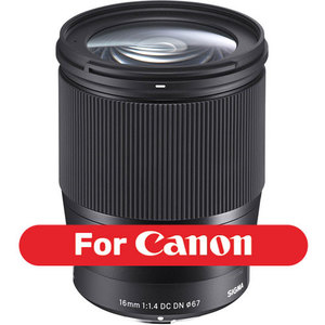 Sigma 16mm F1.4 DC DN C רשמי