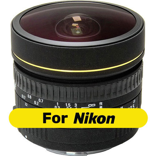 Sigma 8mm F3.5 EX DG Circular Fisheye למצלמות Nikon 