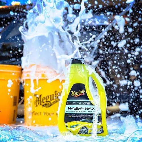 שמפו + ווקס לרכב 1.42 ליטר MEGUIAR'S Ultimate Wash & Wax – ניקוי והברקה בפעולה אחת