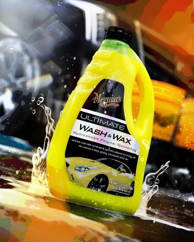 שמפו + ווקס לרכב 1.42 ליטר MEGUIAR'S Ultimate Wash & Wax – ניקוי והברקה בפעולה אחת