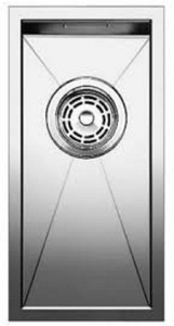 כיור מטבח נירוסטה בלנקו ZEROX 180 IF/N זירוקס 44X22X13 ס"מ BLANCO BLANCO בלנקו