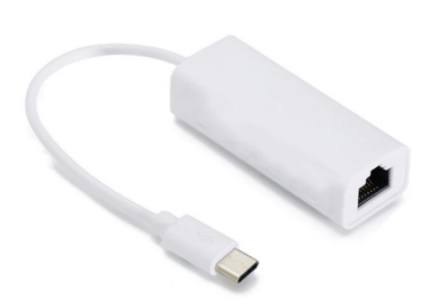 מתאם רשת חיבור USB TYPE C לכבל רשת RJ45