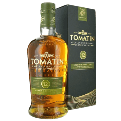 וויסקי טומאטין 12 שנים  עם קופסא 