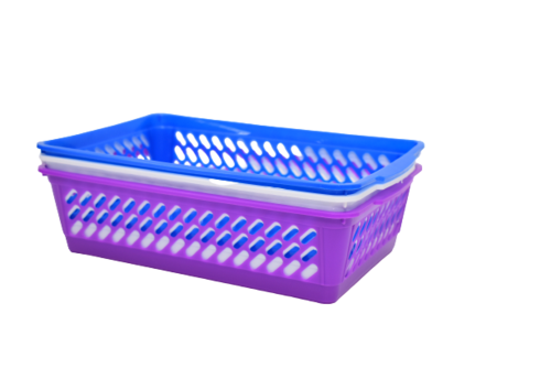 סלסלה פלסטיק בינונית