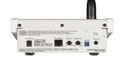 מיקרופון דגם RM-911D	