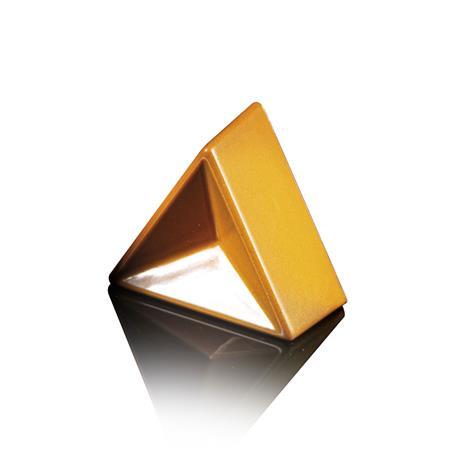 תבנית פוליקרבונט TRIANGULAR PRISMA משולש 1009