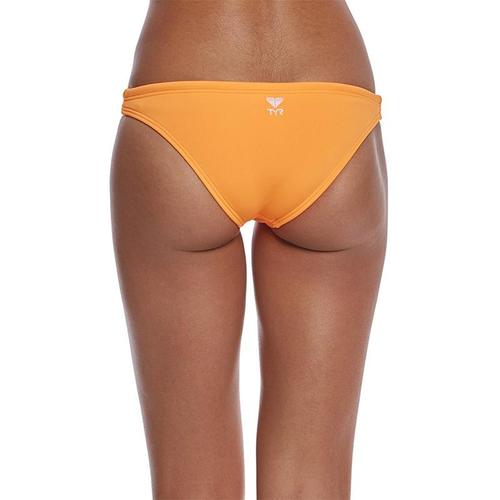 בגדי ים לנשים SOLIDS BIKINI BOTTOM FL. ORANGE