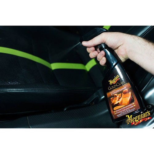 משמר ומגן ריפודי עור Meguiar’s Leather Conditioner ‏473 מ״ל – ריכוך, חידוש והגנת ‎UV‎