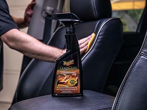 משמר ומגן ריפודי עור Meguiar’s Leather Conditioner ‏473 מ״ל – ריכוך, חידוש והגנת ‎UV‎
