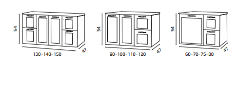 ארון אמבטיה סילבר גלקסי בוצ'ר