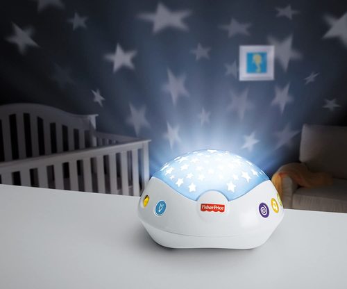 מובייל פרפרים עם שלט ומקרן תקרה פישר פרייס fisher-price 