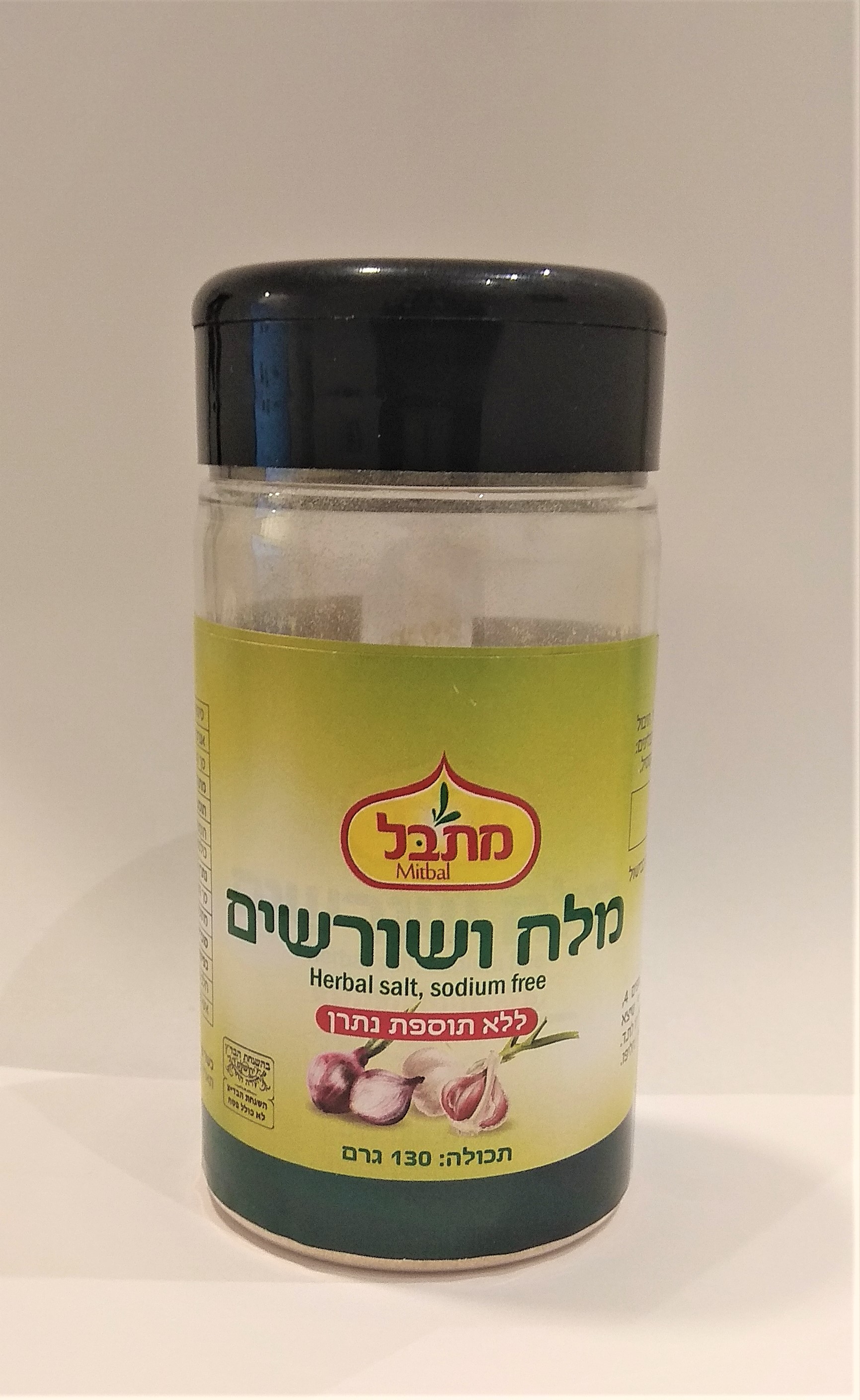 תערובת מלח ושורשים  130 גרם   מתבל