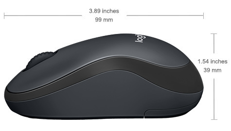 עכבר אלחוטי Logitech Wireless M220  SILENT