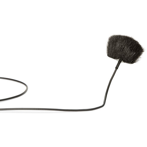 Bubblebee THE INVISIBLE LAV COVERS - FUR OUTDOOR מגני רוח פרוותיים כולל מדבקות למיקרופון דש (בצבעים שחור, לבן ובאג׳)