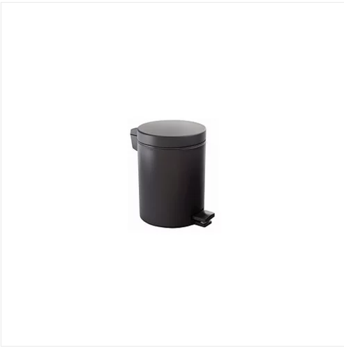פח אשפה 3 ליטר שחור מט