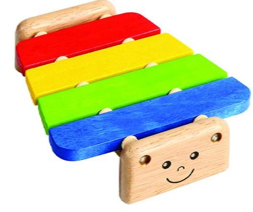 קסילופון צבעוני לילדים עשוי עץ גומי איכותי
