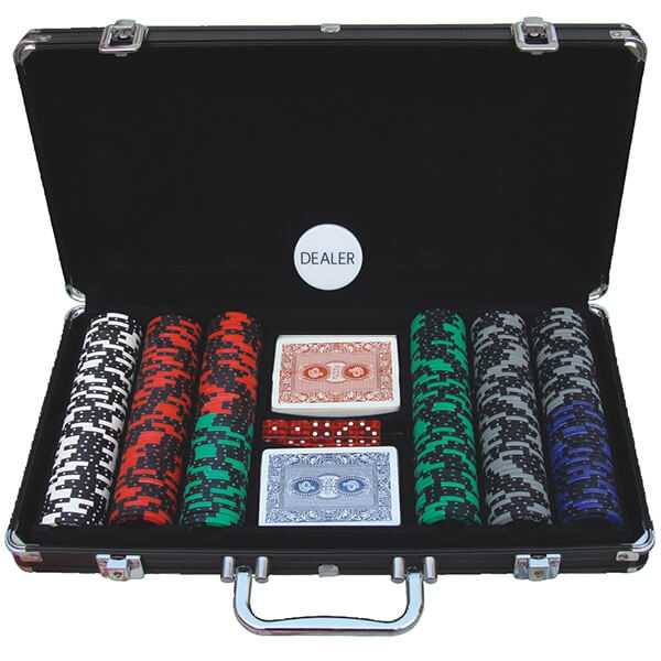 מזוודת פוקר - PRO POKER לטורניר 300 זיטון 14.5 גרם