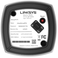 זוג נקודות גישה LinkSYS Velop Whole Home VLP0102 Dual Band AC2400 Wi-Fi 2400Mbps