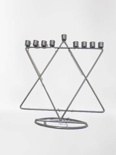 חנוכיית מתכת מהודרת - מגוון דגמים