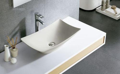 כיור מונח ניומגדלנה New Magdalena לבן מבריק BATHCO ספרד