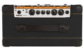 ORANGE CRUSH-20RT BLACK w/ reverb & tuner 20W
