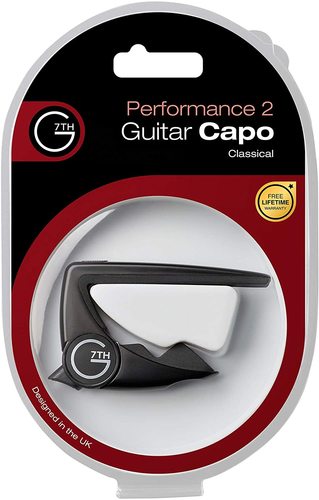 קאפו לגיטרה G7th Capo Performance 2 Satin Black