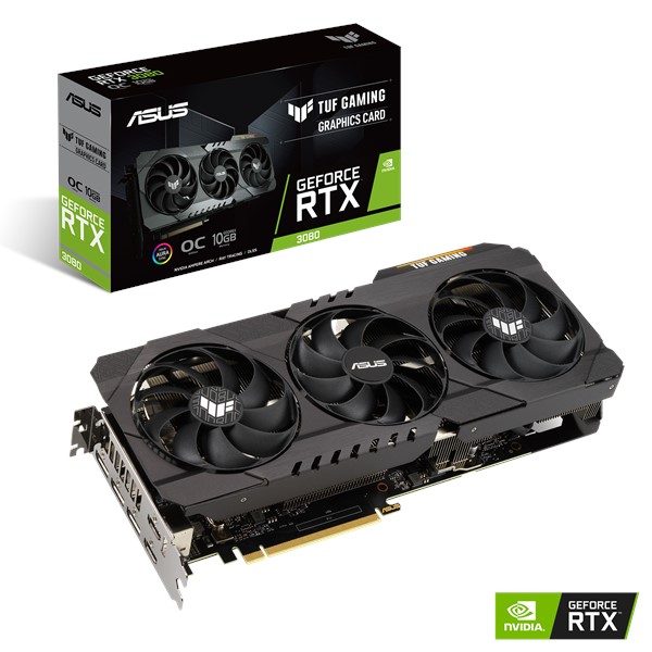 כרטיס מסך TUF-RTX3080-O10G-GAMING HDMI*2 DP3 10G D6X