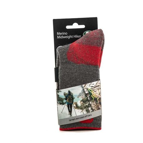 גרבי מסעות GONATURE Midweight Hiker Merino