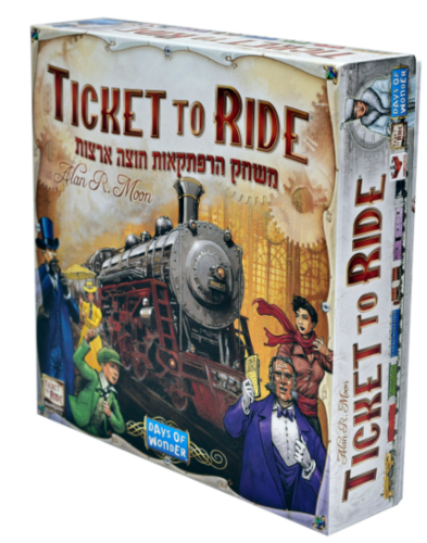 TICKET TO RIDE: USA משחק הרפתקאות חוצה ארצות: ארה