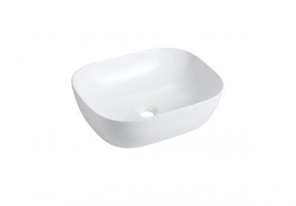 כיור מונח אולאה 49 Olea לבן מבריק BATHCO ספרד