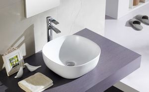 כיור מונח אולאה 41 Olea לבן מבריק BATHCO ספרד