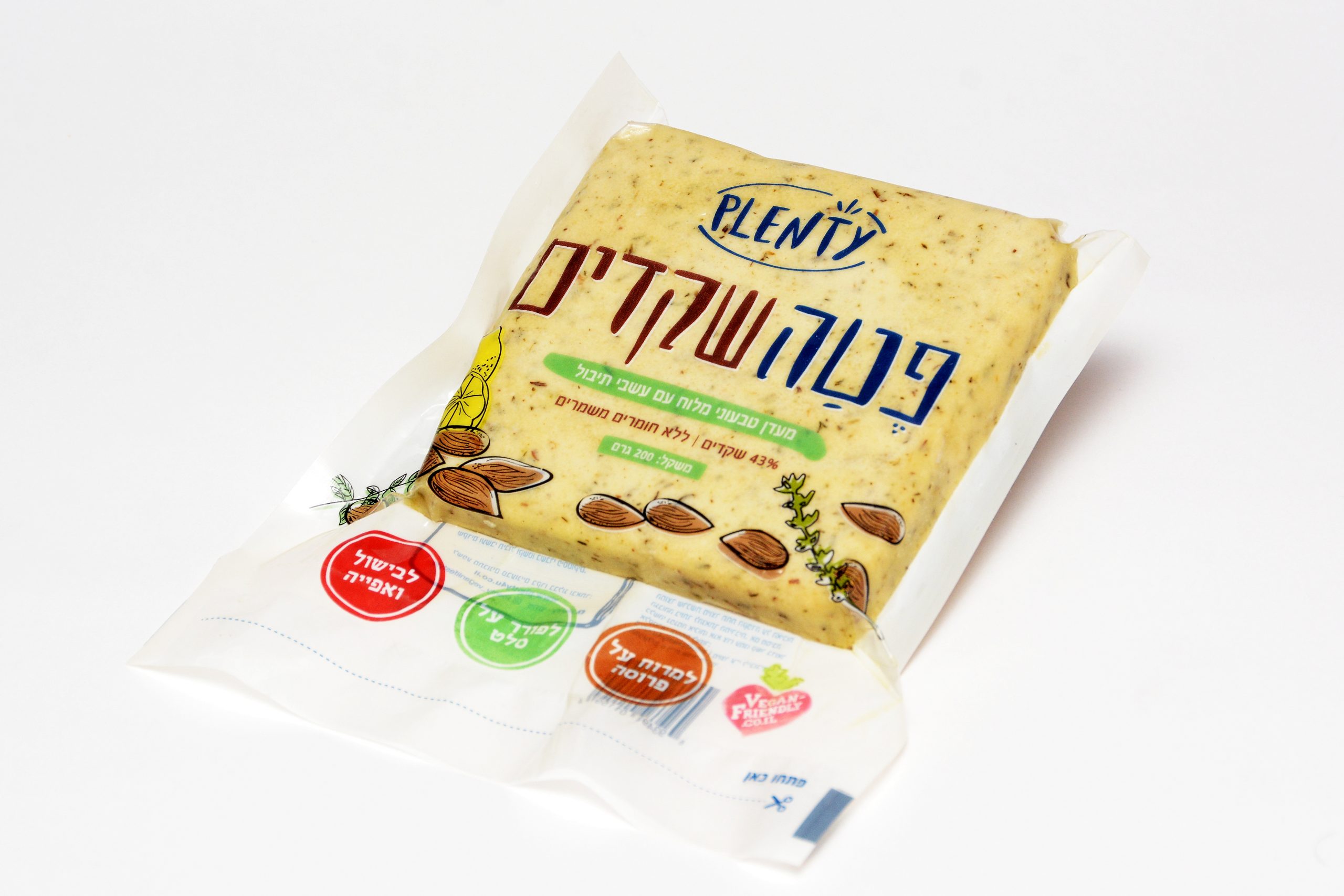פטה שקדים  עם עשבי תיבול  200 גרם  PLENTY 