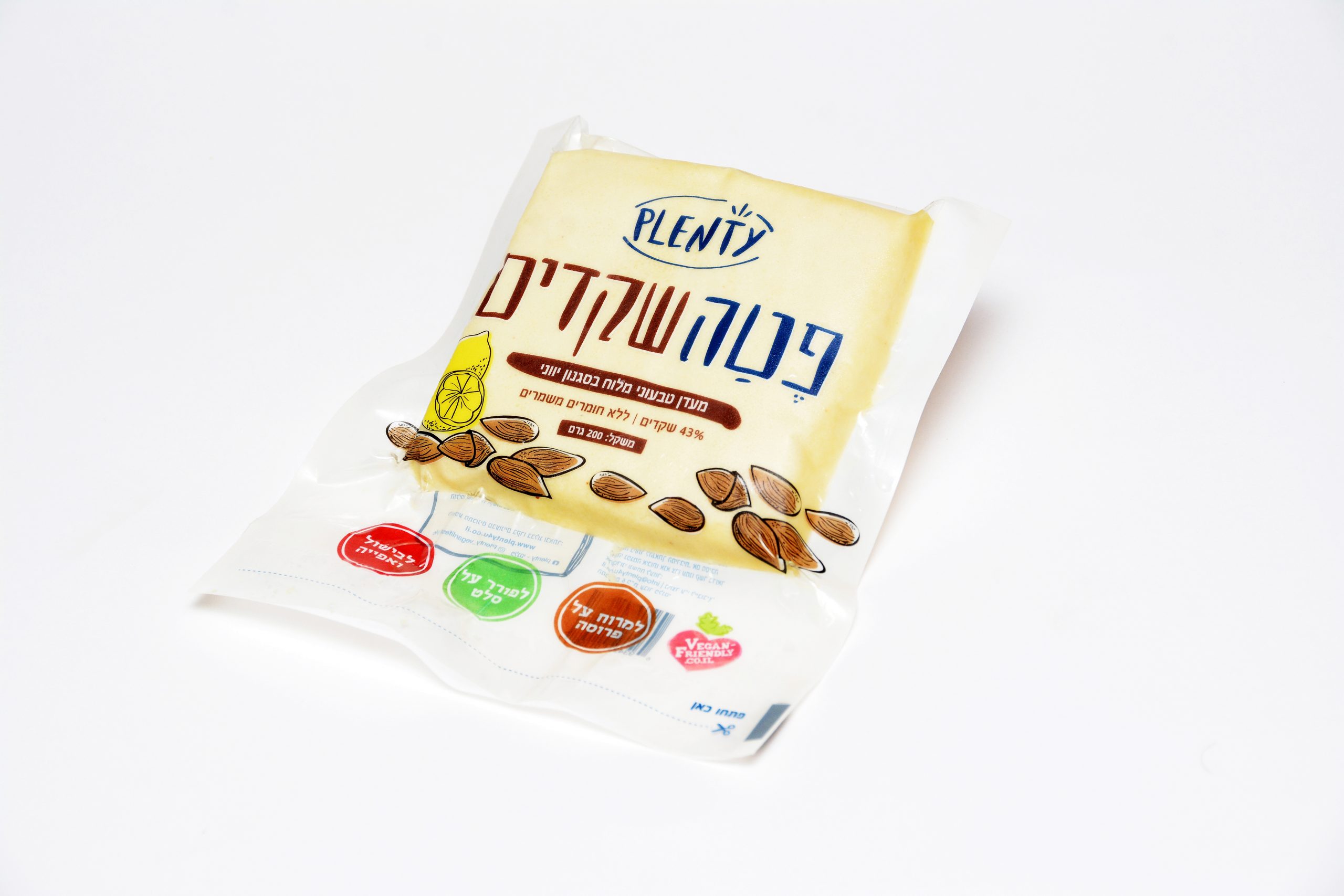 פטה שקדים בסגנון יווני   200 גרם   PLENTY