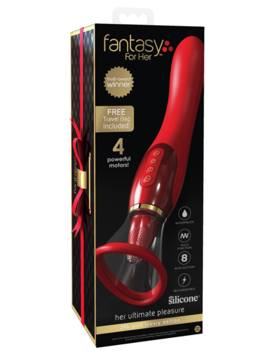 ויברטור העונג האולטימטיבי מהדורת זהב  The Ultimate Pleasure 24K