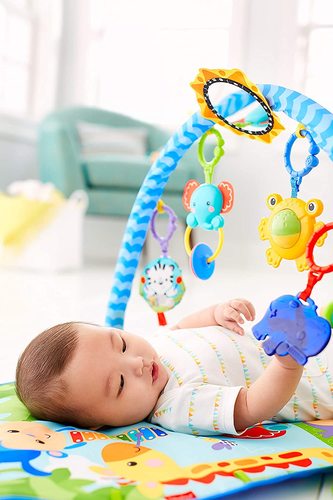 שטיח פעילות פסנתר אלקטרוני 4 מצבי משחק