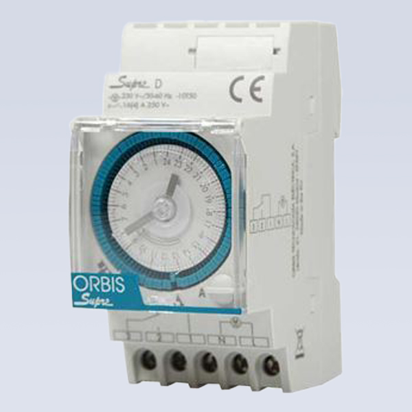שעון מכני יומי כולל רזרבה 24VDC