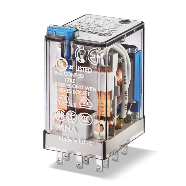 ממסר 3PDT 24VDC
