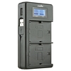 מטען כפול USB ייעודי לסוללות JUPIO DUO NP-FM50, NP-F550/F750/F970