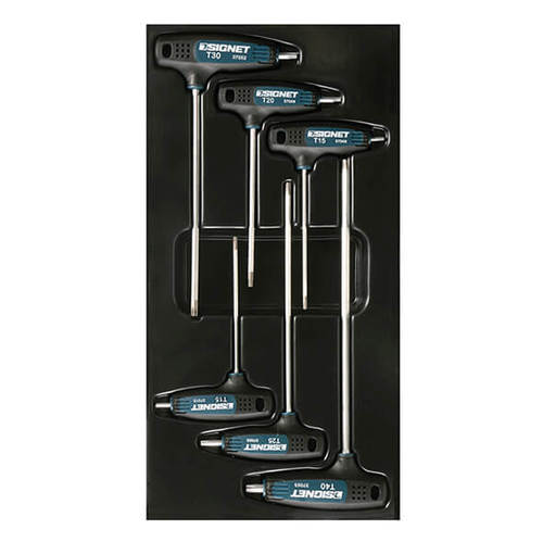 מגש ידית TORX T+חור 6 יח SIGNET