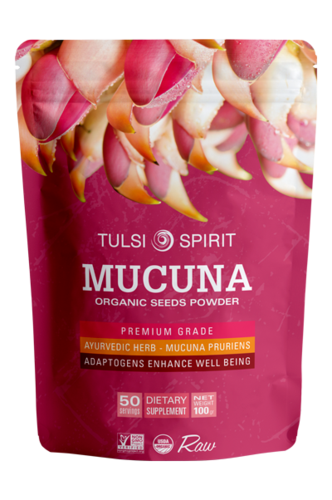 מוקונה אורגנית אבקה   100 גרם  TULSI SPIRIT 