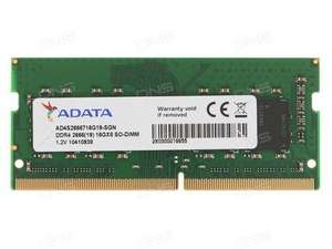 זיכרון למחשב נייד ADATA DDR4 SO-DIMM 16GB איי דאטה