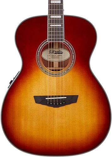 גיטרה אקוסטית מוגברת D'Angelico PREMIER TAMMANY - ICED TEA BURST