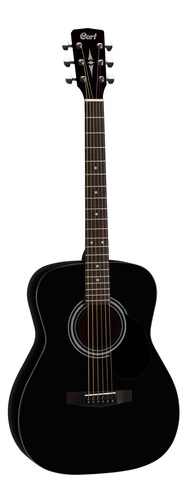 גיטרה אקוסטית Cort AF510-BKS