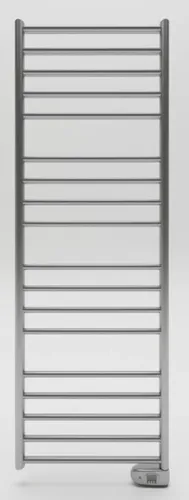 מייבש מחמם מגבות Delonghi יוניק ר-58 ג-100 כרום 300W עם חימום נוזל תרמי לפיזור חום אחיד וייבוש מהיר.