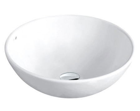 כיור מונח עגול סרדנה Cerdena לבן מבריק BATHCO BHD ספרד